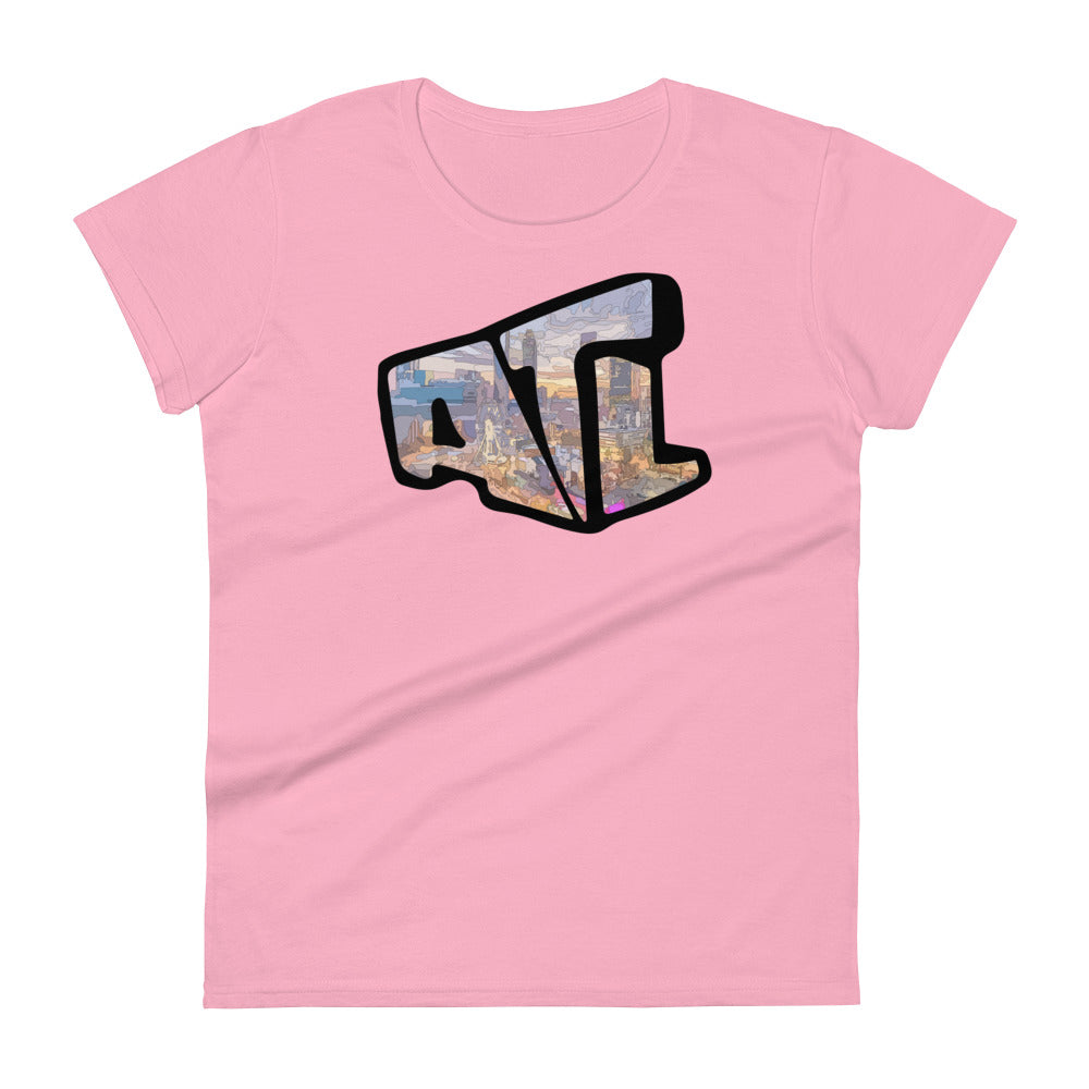 ATL Skyline Women's short sleeve t-shirt