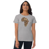 African waves women's fitted t shirt
