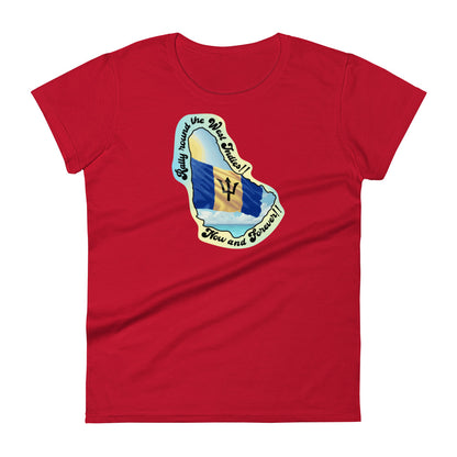 Barbados - Rally Round The West Indies Women's short sleeve t-shirt