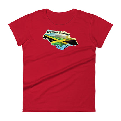 Jamaica - Rally Round the West Indies Women's short sleeve t-shirt