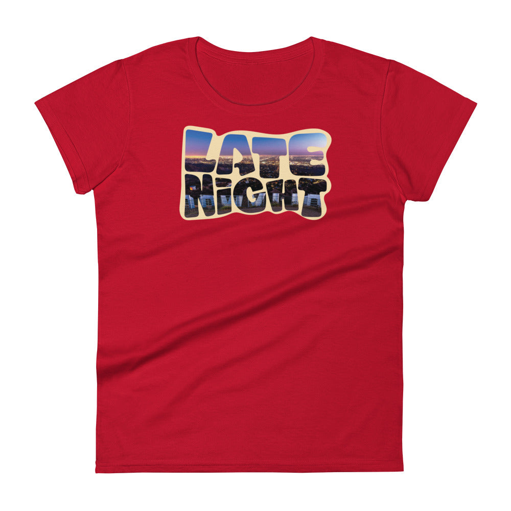 Late Night LAX Women's short sleeve t-shirt