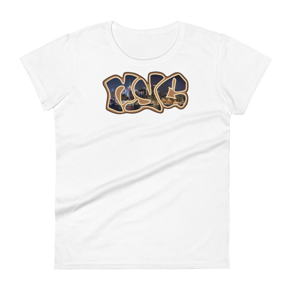 NYC Graffitti Women's short sleeve t-shirt