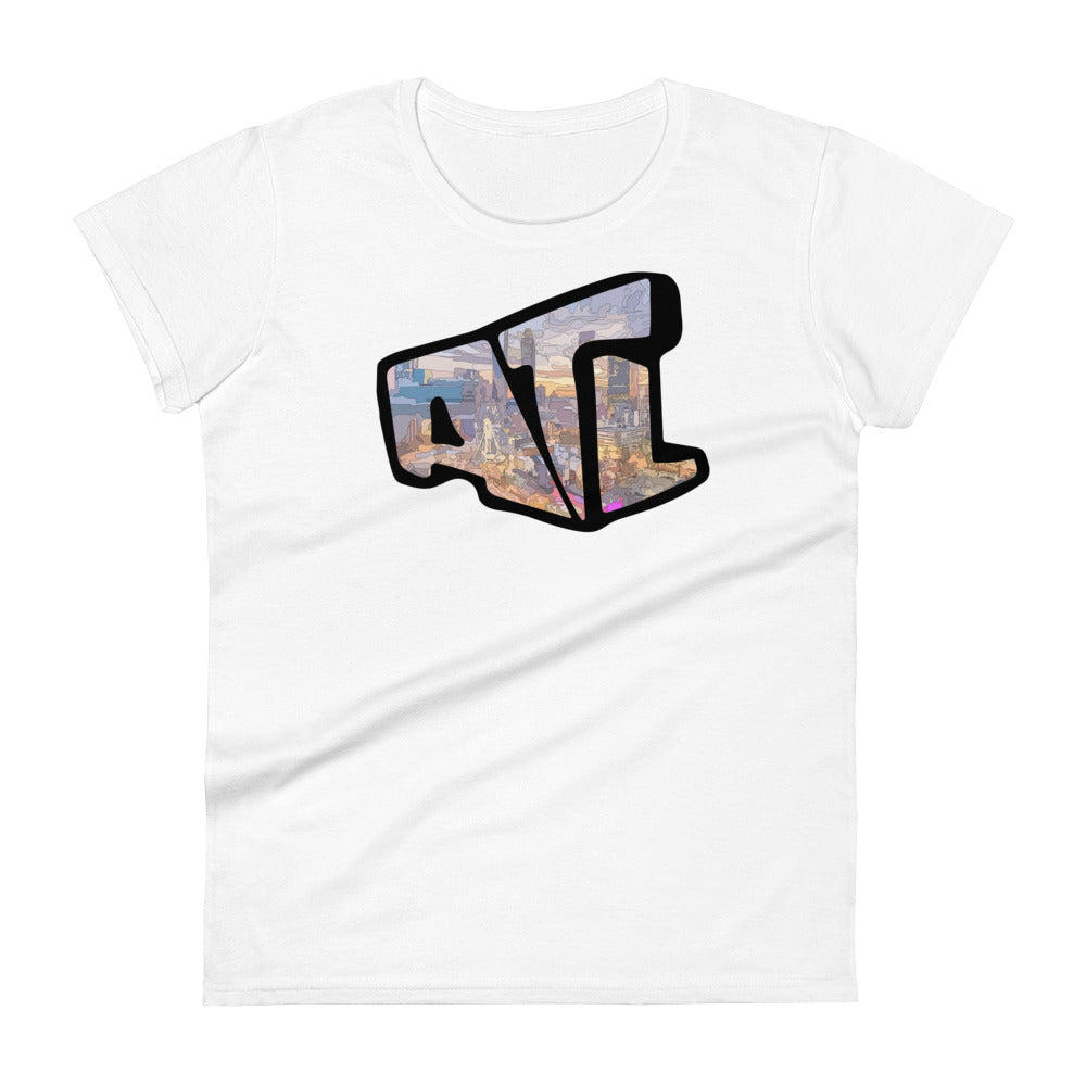 ATL Skyline Women's short sleeve t-shirt