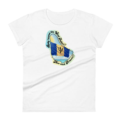 Barbados - Rally Round The West Indies Women's short sleeve t-shirt