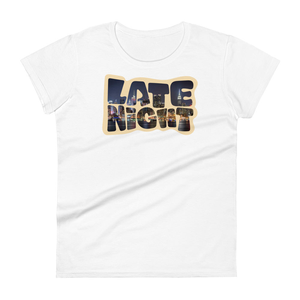 Late Night NYC Women's short sleeve t-shirt