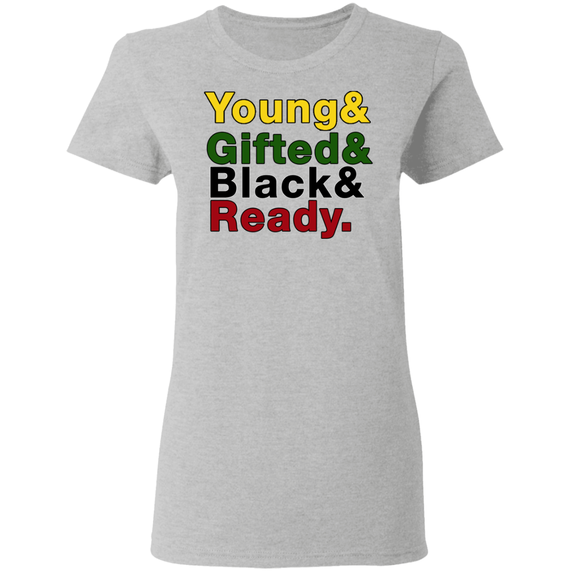 YGBR Womens 5.3 oz. T-Shirt