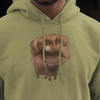 Brown fist Unisex Hoodie