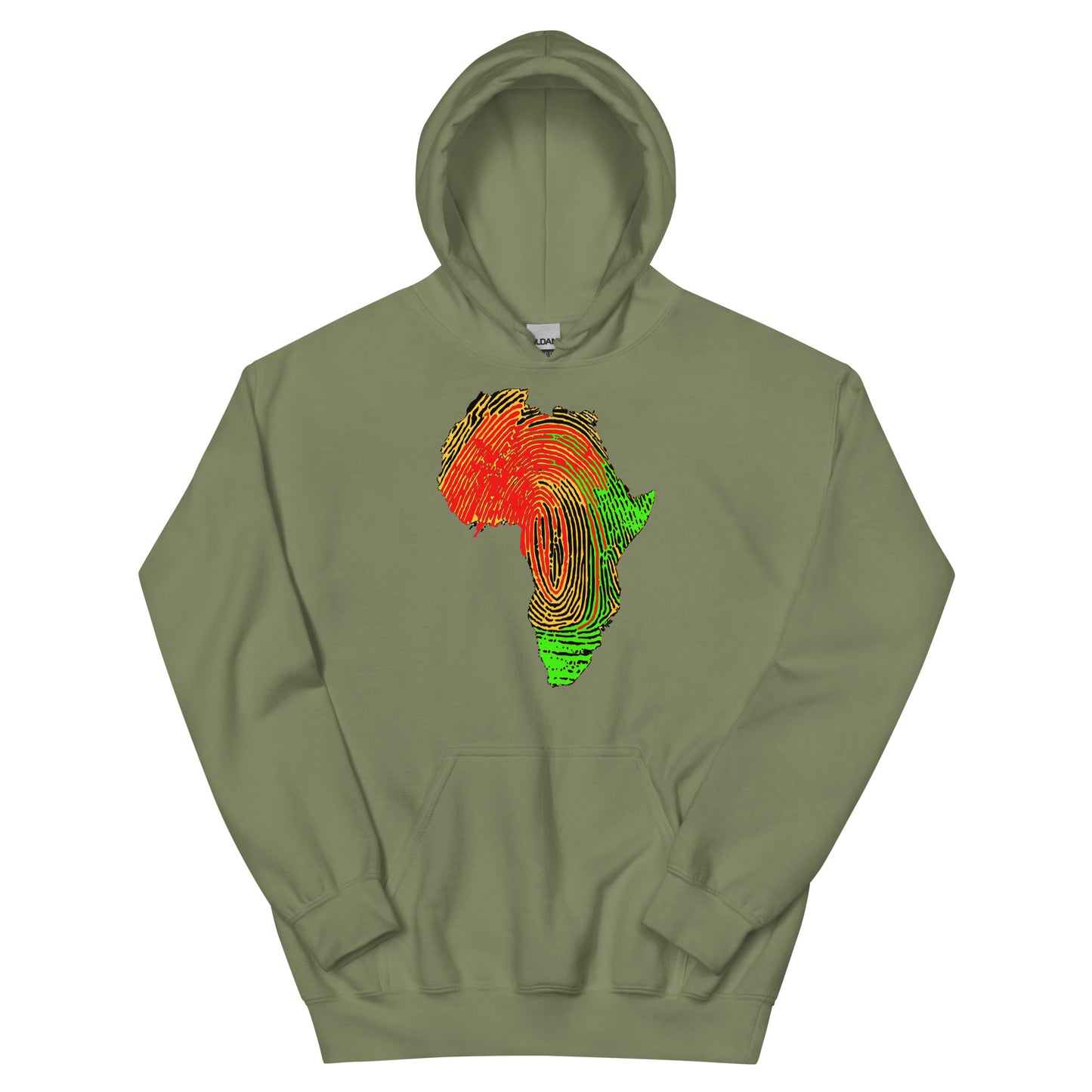 African Fingerprint Unisex Hoodie