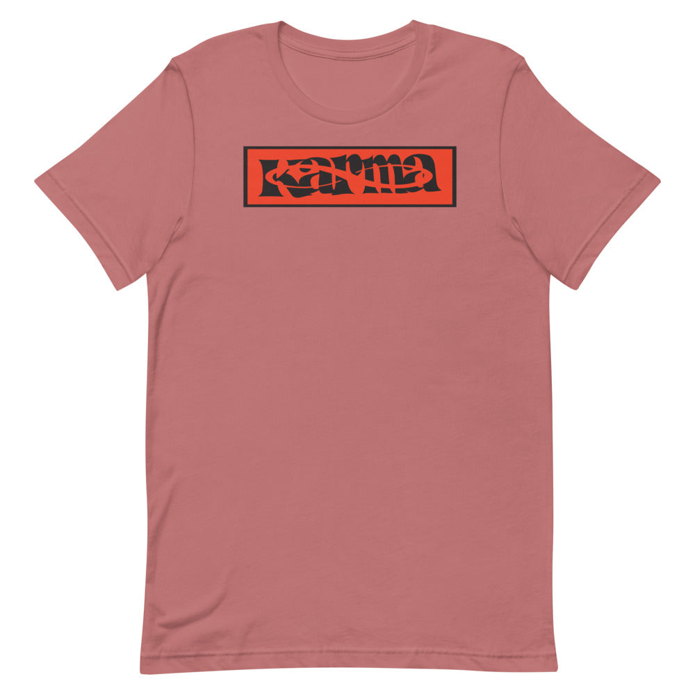 Karma Unisex t-shirt