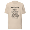 All my life Unisex t-shirt