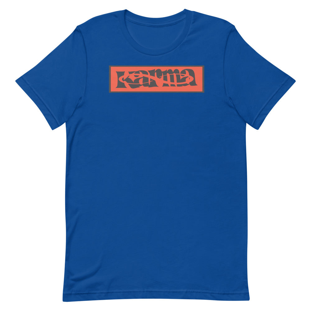 Karma Unisex t-shirt