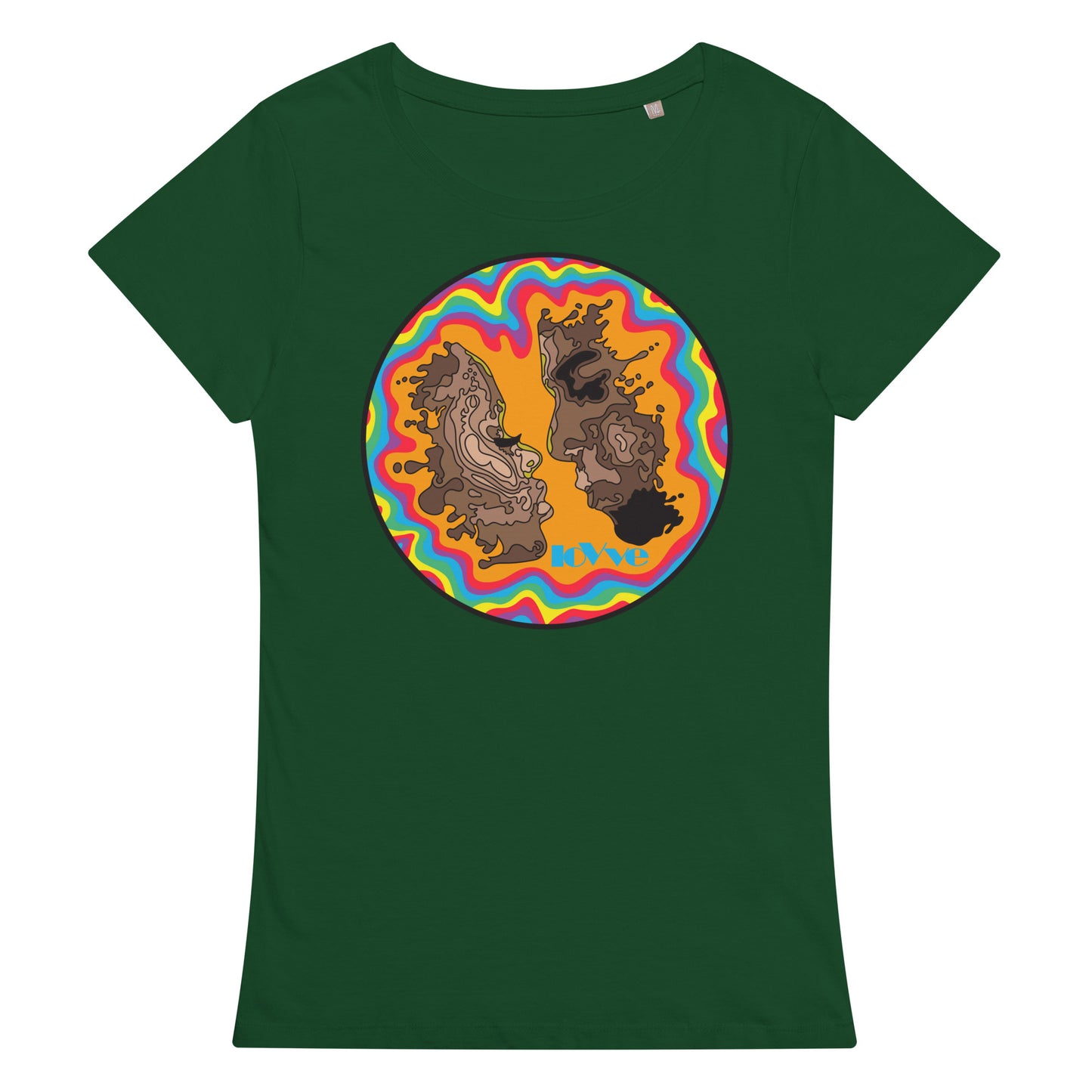 Love on the Brain - Women’s basic organic t-shirt