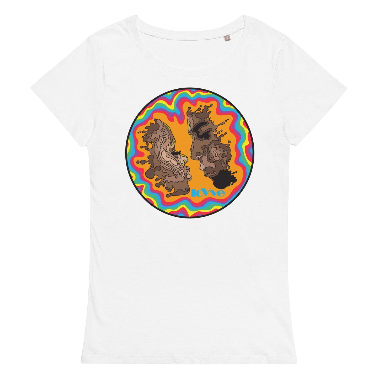 Love on the Brain - Women’s basic organic t-shirt